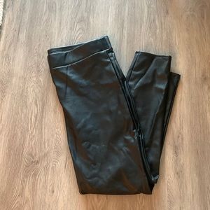 LOFT leather pants size L